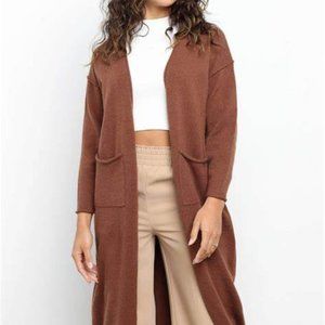 NWT Petal and Pup Singrid Cardigan - NWT Chocolate Brown
